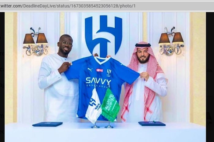 Kalidou Koulibaly (kiri) resmi tinggalkan Chelsea untuk gabung Al Hilal, klub tersukses di Liga Champions Asia yang beralias Real Madrid versi Arab.