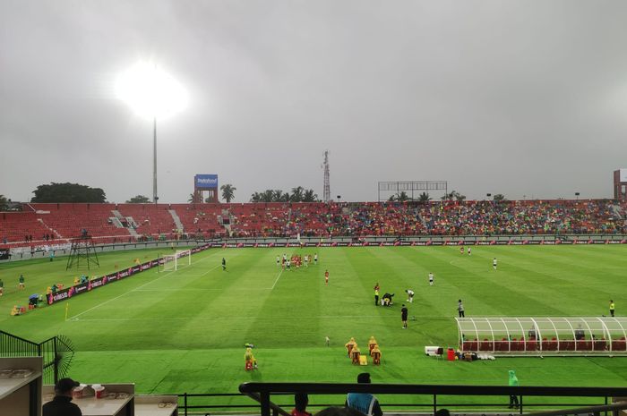 Laga pembuka Liga 1 2023/2024 antara Bali United Vs PSS Sleman di Stadion Kapten I Wayan Dipta, Gianyar, Bali