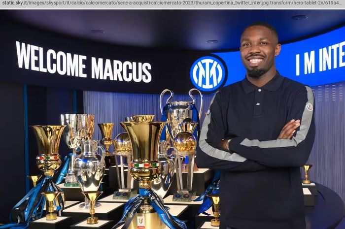 Marcus Thuram resmi gabung Inter Milan pada bursa transfer musim panas 2023.