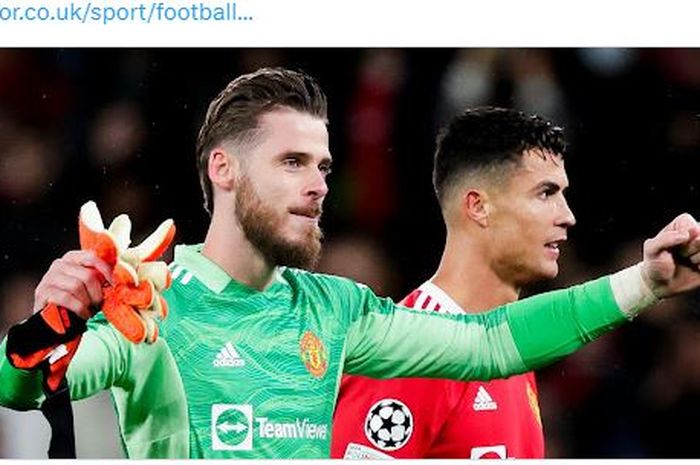 Kiper asal Spanyol, David de Gea.