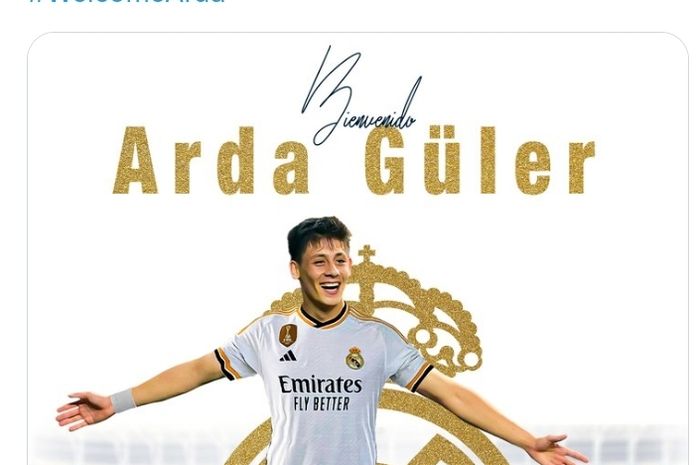 Gelandang serang baru Real Madrid, Arda Guler, resmi membuat klubnya mengalahkan Barcelona.