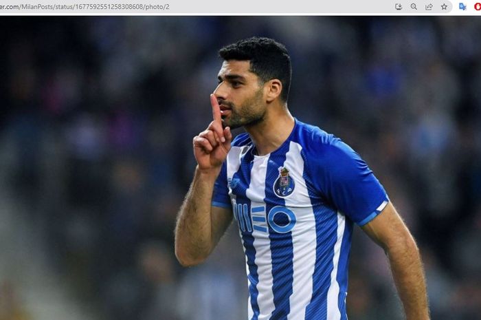 Penyerang FC Porto asal Iran, Mehdi Taremi.