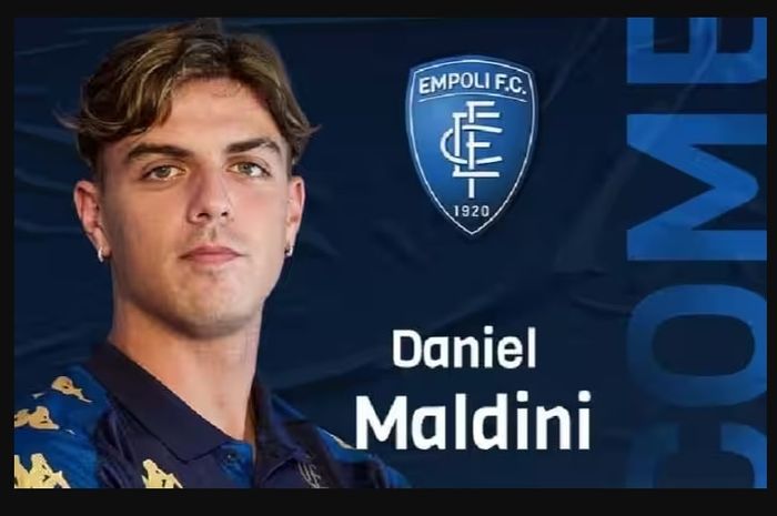 Daniel Maldini, anggota terakhir dinasti Maldini, meninggalkan AC Milan menuju Empoli setelah ayahnya, Paolo Maldini, dipecat klub.