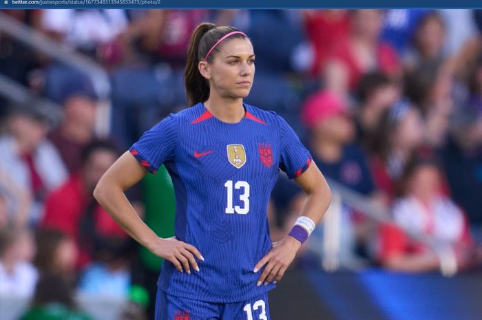 Bintang timnas Amerika Serikat, Alex Morgan.