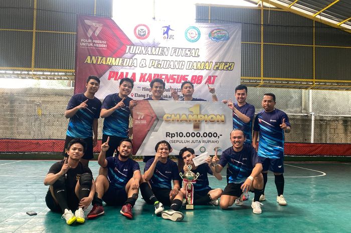 Kompas Gramedia juara turnamen Kadensus Cup 2023