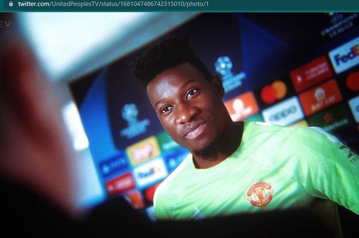 Andre Onana resmi bergabung ke Manchester United dan menyandang status sebagai kiper termahal