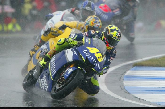 Pada 24 Juli 2005, Valentino Rossi memenangi MotoGP Inggris 2005 di Donington Park yang dia sebut sebagai balapan terberat sepanjang kariernya.