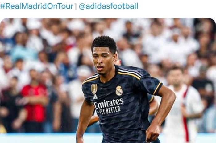 Jude Bellingham dalam debutnya bersama Real Madrid.