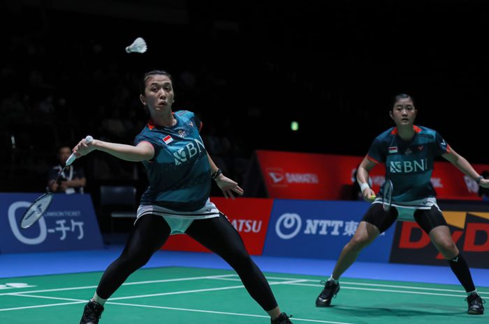 Ganda putri Indonesia, Febriana Dwipuji Kusuma/Amalia Cahaya Pratiwi tampil pada hari pertama Australian Open 2023