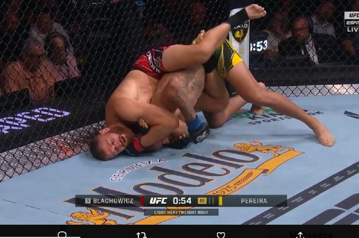 Pertarungan Jan Blachowicz dengan Alex Pereira di UFC 291, Minggu (30/7/2023) WIB di Utah.