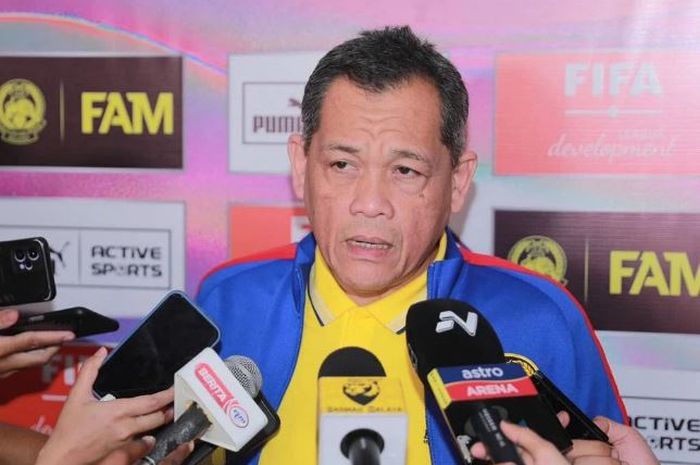 Presiden Asosiasi Sepak Bola Malaysia (FAM), Hamidin Mohd Amin.