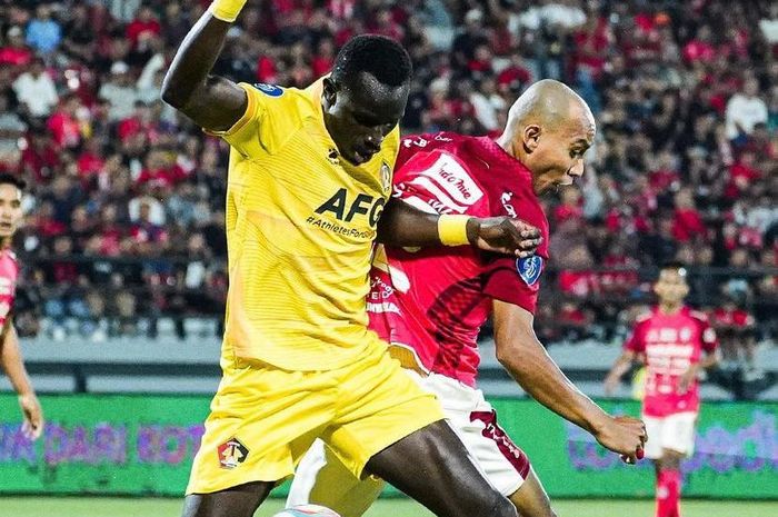 Bali vs Persik dalam pekan ketujuh Liga 1 2023-2024 di Stadion Kapten I Wayan Dipta, Gianyar, Bali, Senin (7/8/2023).