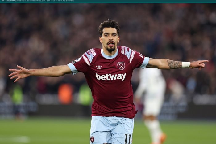 Gelandang serang West Ham, Lucas Paqueta, menjadi incaran utama Man City.