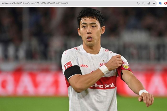 Rekrutan anyar Liverpool musim panas 2023 ini, Wataru Endo.