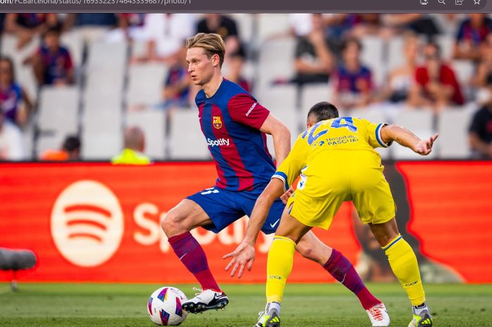 Barcelona berhasil mengalahkan Cadiz pada jornada 2 Liga Spanyol 2023-2024 di Estadi Olimpic Lluis Companys pada Minggu (20/8/2023) waktu setempat atau Minggu dini hari WIB.