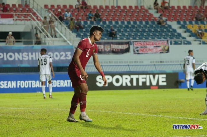 Penyerang Timnas U-23 Indonesia, Ramadhan Sananta.