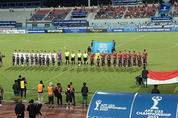 Vietnam vs Timnas U-23 Indonesia di final Piala AFF U-23 2023.