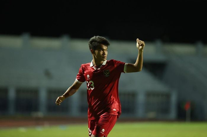 Pemain timnas U-23 Indonesia, Rifky Dwi Septiawan.