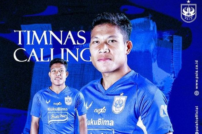 Wahyu Prasetyo, bek PSIS Semarang yang mendapat panggilan timnas Indonesia. 