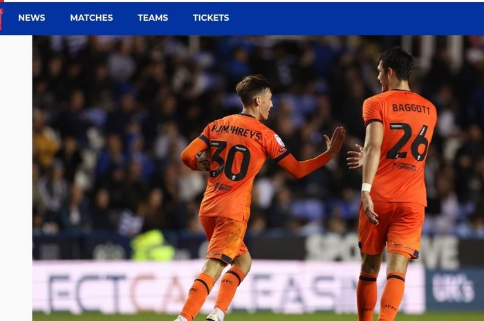 Elkan Baggott main penuh membantu Ipswich Town lolos ke babak 32 besar Piala Liga Inggris usai kalahkan Reading, sedangkan Tottenham menjadi klub besar yang gugur lebih dulu (29/8/2023).