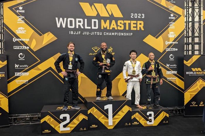 Demetrious Johnson meraih medali emas dalam Kejuaraan Dunia IBJJF 2023 pada Kamis (31/8/2023).