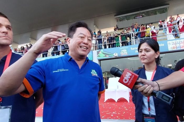 Presiden Director Djarum Foundation, Victor Rachmat Hartono, percaya Timnas Wanita Indonesia bakal lebih dulu tampil di Piala Dunia dibandingkan tim putra.