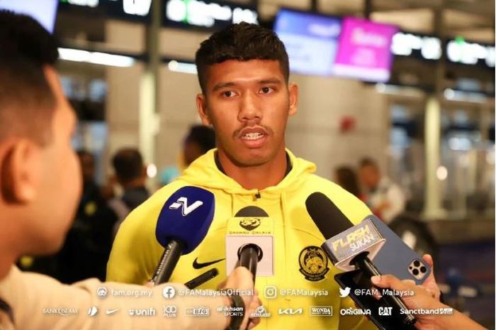 Kiper Timnas U-23 Malaysia, Sikh Izhan Nazrel Sikh Azman.