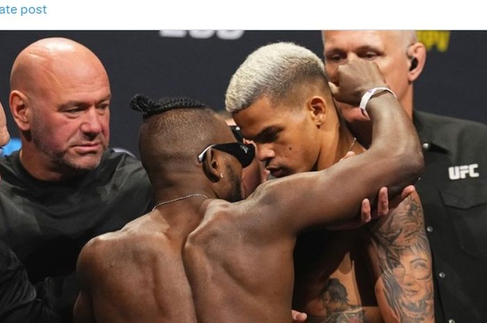 Datang sebagai pengganti pawang jagoan Indonesia, Kai Kara-France, petarung asal Brasil, Felipe dos Santos sulitkan Manel Kape pada UFC 293.