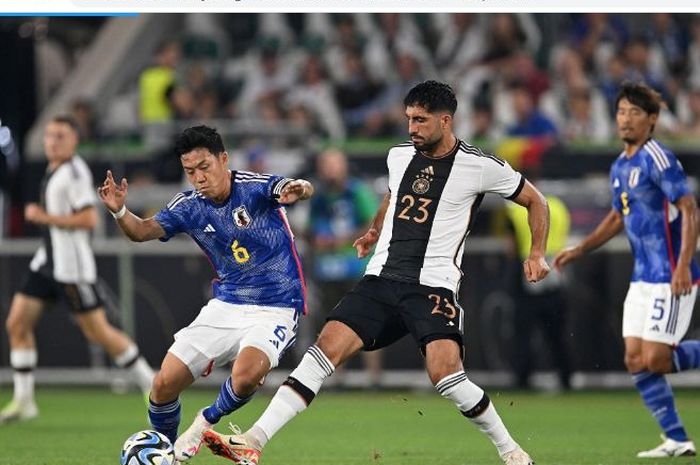 Timnas Jerman dicukur timnas Jepang 1-4 dalam laga uji coba, Minggu (10/9/2023).