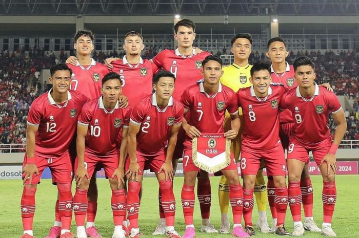 Skuad Timnas U-23 Indonesia.