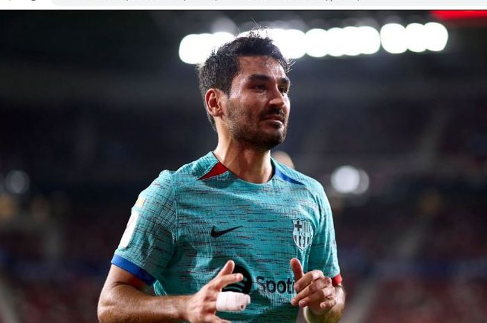 Gelandang Barcelona, Ilkay Guendogan.