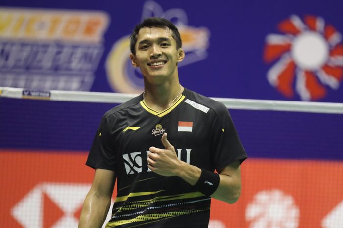 Pebulu tangkis tunggal putra Indonesia, Jonatan Christie, berhasil lolos ke babak kedua French Open 2023