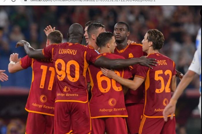 AS Roma berhasil menang dengan skor mencolok 7-0 atas Empoli dalam lanjutan Liga Italia 2023-2024.