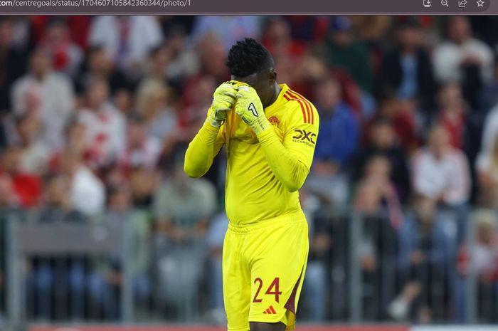 Manchester United membangkitkan rekor buruk berusia 45 tahun setelah gawang Andre Onana mudah sekali kebobolan pada musim 2023-2024.