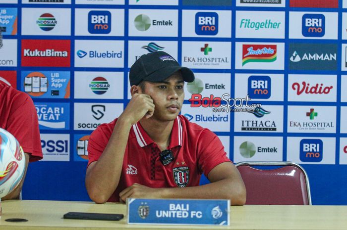 Pemain Bali United, Rahmat Arjuna, yakin bisa menembus timnas U-23 Indonesia.