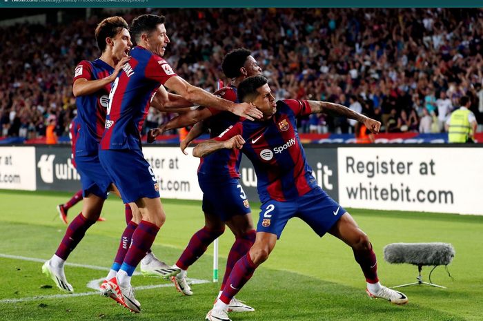 Barcelona sukses memetik kemenangan dramatis atas Celta Vigo dengan skor 3-2 pada jornada ke-6 Liga Spanyol 2023-2024.