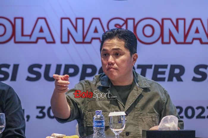 Ketua Umum PSSI, Erick Thohir, meminta jaminan kepada Persebaya hingga semua pihak berkomitemen untuk menjaga Stadion Gelora Bung Tomo (GBT) tak alami kerusakan saat menghadapi tim Liga 1 nantinya.