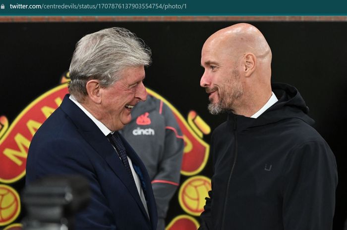 Pelatih Crystal Palace, Roy Hodgson, menjadi satu-satunya pelatih di Liga Inggris yang mencatatkan rekor tak terkalahkan di Old Trafford, markas Man United dalam lima lawatan beruntun.