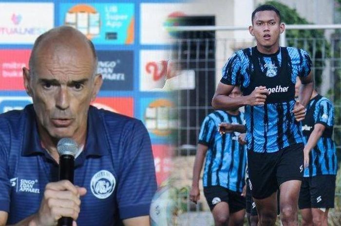 Fernand Valente inginkan pemainnya fokus berlatih jelang pekan ke-15 Liga 1 2023/2024.