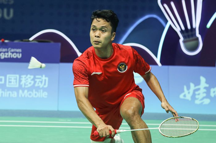 Tunggal putra Indonesia, Anthony Sinisuka Ginting, akan menghadapi lawan berat pada perempat final Denmark Open 2023