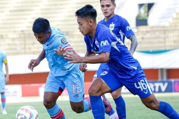 RANS Nusantara vs PSIS pada pekan ke-15 Liga 1 2023-2024 di Stadion Maguwoharjo, Sleman, Yogyakarta, Jumat (6/10/2023). 