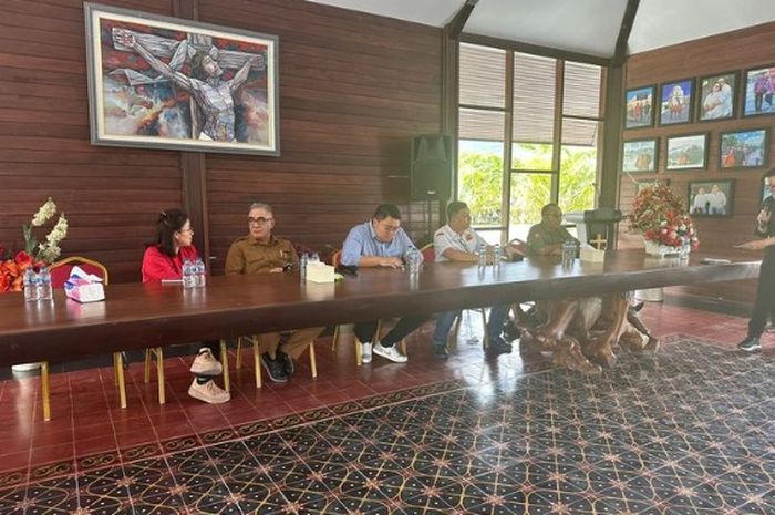 Suasana rapat persiapan WakeFest Minahasa 2023 pada Senin (16/10/2023).