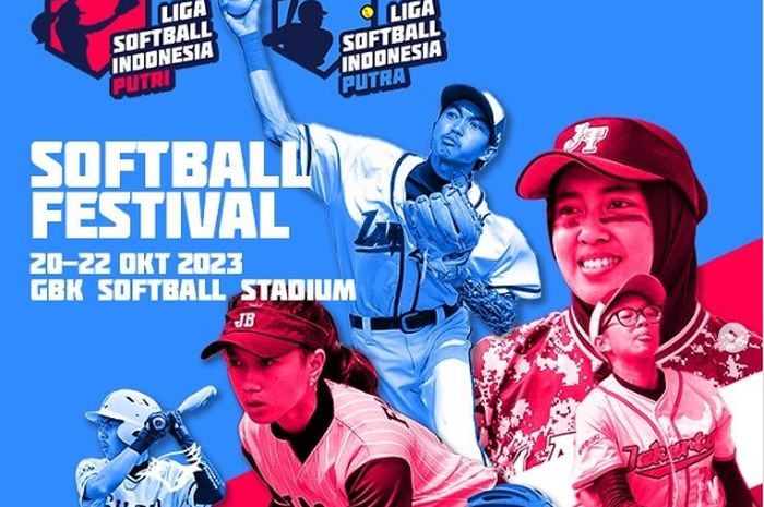 Liga Softball Indonesia 2023 akan diadakan pada 20-22 Oktober di GBK Softball Stadium, Jakarta.