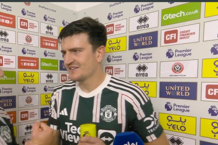 Harry Maguire dapat pujian selangit dari Erik ten Hag setelah jadi pemain terbaik Manchester United saat melawan Sheffield United di Liga Inggris.