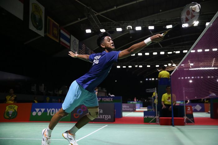 Alwi Farhan berhasil memenangi debutnya pada Korea Masters 2023 dengan hasil apik di babak pertama kualifikasi