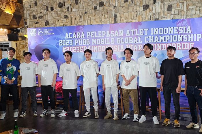 Acara Pelepasan Atlet Indonesia 2023 PUBG Mobile Global Championship