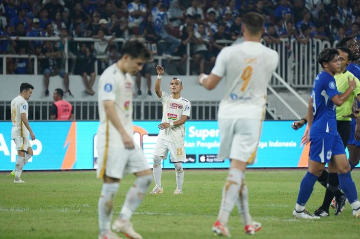 Suasana pertandingan PSIS Semarang vs Persija Jakarta pada pekan ke-17 Liga 1 2023/2024 di Stadion Jatidiari, Semarang, Minggu (29/10/2023),