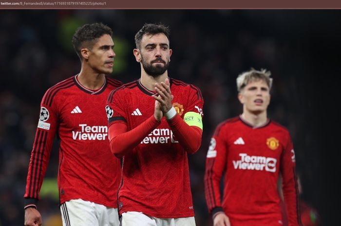 Kapten Manchester United, Bruno Fernandes, sudah susah-sudah mencetak rekor langka yang hanya dibuat mubazir oleh timnya.