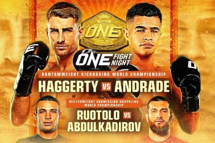 ONE Fight Night 16 digelar pada Sabtu (4/11/2023) di Bangkok dengan dua laga perebutan sabuk juara ONE Championship.