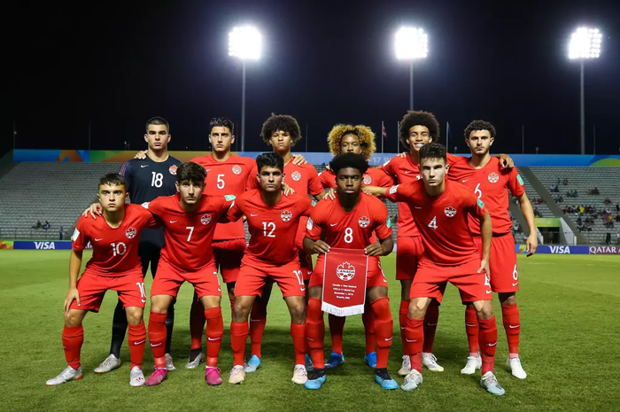 Skuad timnas U-17 Kanada dalam kompetisi Piala Dunia U-17 2023 Indonesia.